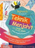 rahasia cepat teknik menjahit dari pola hingga jadi