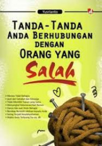 tanda-tanda anda berhubungan dengan orang yang salah