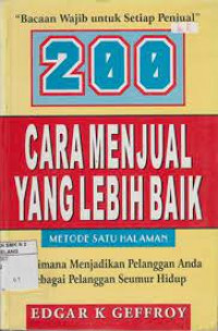 200 Cara amenjual yang Lebih Baik