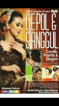 untuk segala acara cepol dan sanggul