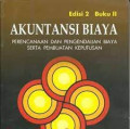 akutansi biaya perencanaan dan pengendalian biaya serta pembuatan keputusan edisi 2