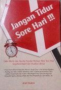 Jangan Tidur Sore Hari