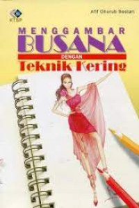 menggambar busana dengan teknik kering