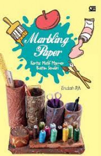 marbling paper kertas motif marmer buatan sendiri