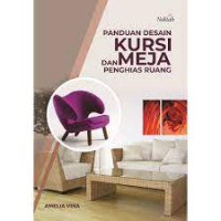 panduan desain kursi dan meja penghias ruang