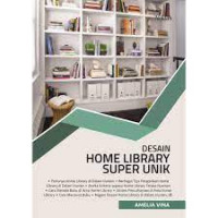 desain home library super unik