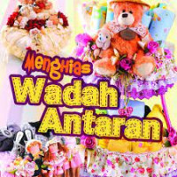 menghias wadah antaran