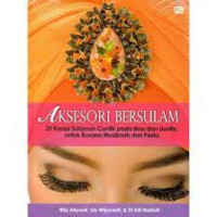 aksesoris bersulam 39 kreasi sulaman cantik pada bros dan liontin, untuk busana muslimah dan pesta