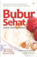 bubur sehat untuk batita hebat