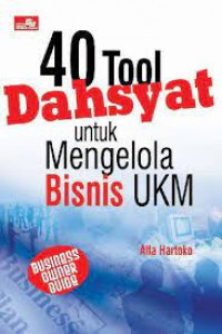 40 tool dahsyat untuk mengelola bisnis ukm