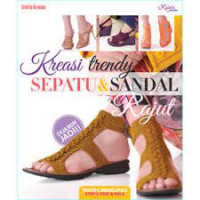 kreasi trendy sepatu dan sandal rajut