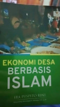 Ekonomi Desa Berbasis Islam