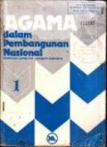 Agama dlam pembangunan Nasional