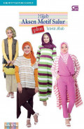 Hijab Aksen Motif Salur Plus Tutorial Jilbab
