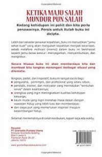 ketika menuju salah mundur pun salah