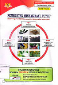 Buku VokasiPembuatan Minyak Kayu Putih