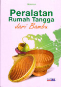 Peralatan Rumah Tangga dari Bambu