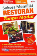 Sukses Memiliki restoran Tanpa Modal