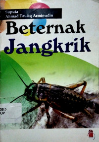 Beternak Jangkrik