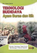 Teknologi Budidaya Ayam Buras dan Itik