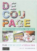 decoupage kreativitas menempel tisu motif