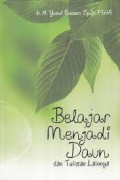 Belajar Menjadi Daun