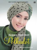 35 gaya jilbab motif polkadot