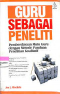 Guru Sebagai Peneliti