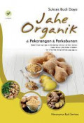 Sukses Budidaya Jahe Organik