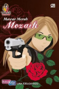 mawar merah mozaik