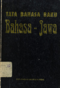 Tata Bahasa Baku Bahasa Jawa
