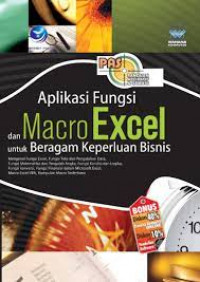 apilkasi fungsi dan marco excel untuk beragam keperluan bisnis
