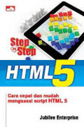 Step by step HTML5